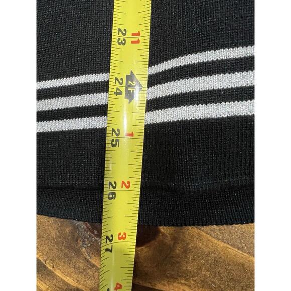 Vintage Metallic Silver Metallic Fun  Blouse Disco Shirt Size 12 Alexandria - Picture 6 of 6